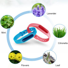 Load image into Gallery viewer, 5 PCS Anti-mosquito Silicone Repellent Bracelet Buckle Wristband Bugs Away, Suitable for Children and Adults, Length:23cm, Random Color Delivery, 5 PCS