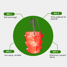 Load image into Gallery viewer, CMD-3 3 Gallon Hanging Strawberry PE Planting Bag Horticultural Flower Planting Bag