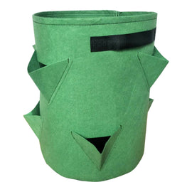 3 Pockets 18L / 5 Gallon Non-woven Felt Strawberry Planting Bag, Size: 23X28cm, Size: 23X28cm