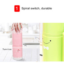 Load image into Gallery viewer, Creative 5 in 1 Portable Gargle Cup Shampoo Sub-Bottle Comb Make-up Mirror Travel Wash Kits, Standard Sets, 5 in 1