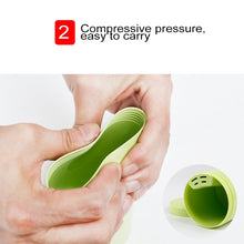 Load image into Gallery viewer, Creative 5 in 1 Portable Gargle Cup Shampoo Sub-Bottle Comb Make-up Mirror Travel Wash Kits, Standard Sets, 5 in 1