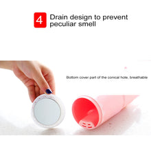 Load image into Gallery viewer, Creative 5 in 1 Portable Gargle Cup Shampoo Sub-Bottle Comb Make-up Mirror Travel Wash Kits, Standard Sets, 5 in 1