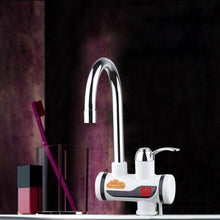 Load image into Gallery viewer, 3s Fast Heat Electrothermal Rotatable Faucet Water Tap with Digital Display, 220V, Size: S, Digital Display / Size: S
