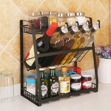 Load image into Gallery viewer, Creative Kitchen Three-layer Storage Shelf Spice Rack, 2