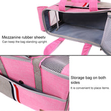 Load image into Gallery viewer, DODOPET Outdoor Portable Oxford Cloth Cat Dog Pet Carrier Bag Handbag Shoulder Bag, Size: 43 x 19 x 26cm, Size: 43 x 19 x 26cm