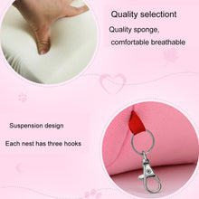Load image into Gallery viewer, Flannel Cylinder Pet House Warm Hamster Hammock Hanging Bed Small Pets Nest, M, Size:10*12*12cm, Size:10*12*12cm