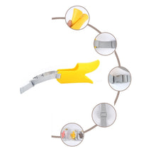 Load image into Gallery viewer, Cute Duck Mouth Shape Silicone Muzzle for Pet Dog, Size: M, M  Yellow, M  Coffee, M  Pink