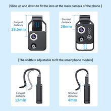 Load image into Gallery viewer, APEXEL APL-MS002BK 200X HD Universal Portable Mobile Phone Microscope with LED Light