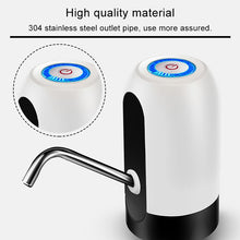 Load image into Gallery viewer, A1 Bottled Water Electric Water Absorber Water Dispenser Automatic Pump (White), A1 Bottled Automatic Pump