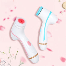 Load image into Gallery viewer, CNaier AE-868 Battery-powered Silicone Ultrasonic Vibration Face Skin Care Electric Facial Cleanser, AE-868(Pink), AE-868(Blue)