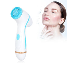 Load image into Gallery viewer, CNaier AE-868 Battery-powered Silicone Ultrasonic Vibration Face Skin Care Electric Facial Cleanser, AE-868(Pink), AE-868(Blue)