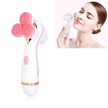Load image into Gallery viewer, CNaier AE-878 USB Charging Silicone Face Skin Care Electric Facial Cleanser, AE-878(Pink), AE-878(Blue)