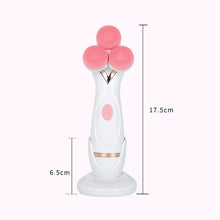 Load image into Gallery viewer, CNaier AE-878 USB Charging Silicone Face Skin Care Electric Facial Cleanser, AE-878(Pink), AE-878(Blue)