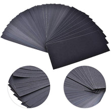 Load image into Gallery viewer, 28 PCS LANHU Grit 120-3000 Wet And Dry Polishing Grinding Sandpaper，Size: 22.9 x 9.1cm, 28 PCS