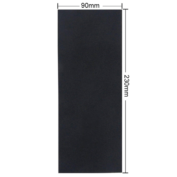 10pcs Grit 2000 Wet And Dry Polishing Grinding Sandpaper，Size: 23 x 9cm, Grit 2000