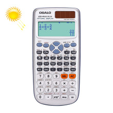 Load image into Gallery viewer, OSALO OS-991ES PLUS 10+2 Digits Multi-functional Student Function Scientific Calculator Solar Energy Dual Power Calculator, OS-991ES