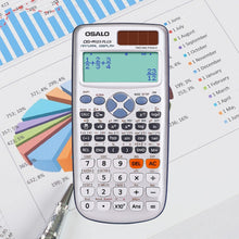 Load image into Gallery viewer, OSALO OS-991ES PLUS 10+2 Digits Multi-functional Student Function Scientific Calculator Solar Energy Dual Power Calculator, OS-991ES