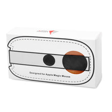 Load image into Gallery viewer, European Style Elastic PU Leather Fur Felt Mouse Storage Bag for Apple Magic Mouse 2, European Style