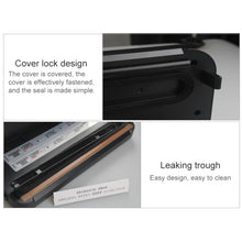 Load image into Gallery viewer, Household Commercial Food Vacuum Plastic Packaging Machine Sealer Closer Machine, EU Plug, Food EU Plug (Black), Food EU Plug (White)