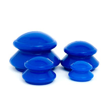Load image into Gallery viewer, 4 Cups / Set Health Care Body Massage Cupping Therapy Anti Cellulite Silicone Vacuum Cups