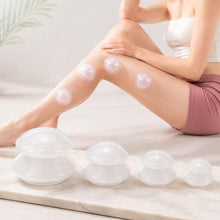 Load image into Gallery viewer, 4 Cups / Set Health Care Body Massage Cupping Therapy Anti Cellulite Silicone Vacuum Cups