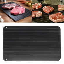 Load image into Gallery viewer, Kitchen Tool Rapid Defrosting Tray Thawing Plate Frozen Food Defrost Without Electricity, Size: 11.6 x 8 inch, Medium 3mm