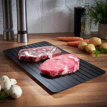 Load image into Gallery viewer, Kitchen Tool Rapid Defrosting Tray Thawing Plate Frozen Food Defrost Without Electricity, Size: 11.6 x 8 inch, Medium 3mm