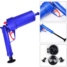 Load image into Gallery viewer, Kitchen Toilet High Pressure Drain Pipes Sinks Air Power Blaster Cleaner Plunger Clog Remover, Pressure Drain Pipes