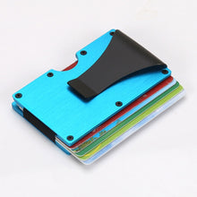 Load image into Gallery viewer, Slim Wallet Money Clip Credit Card Holder, Random Color, X-11