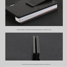Load image into Gallery viewer, Slim Wallet Money Clip Credit Card Holder, Random Color, X-11