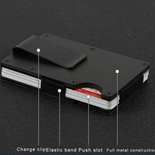 Load image into Gallery viewer, Slim Wallet Money Clip Credit Card Holder, Random Color, X-11