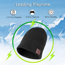 Load image into Gallery viewer, Bluetooth Warm Knit Hat, Supports Phone Answering &amp; Bluetooth Photo Taking &amp; Music Playing