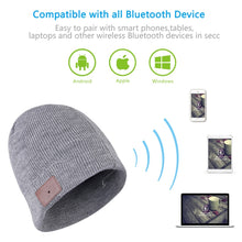 Load image into Gallery viewer, Bluetooth Warm Knit Hat, Supports Phone Answering &amp; Bluetooth Photo Taking &amp; Music Playing