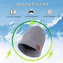 Load image into Gallery viewer, Bluetooth Warm Knit Hat, Supports Phone Answering &amp; Bluetooth Photo Taking &amp; Music Playing