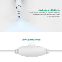 Load image into Gallery viewer, i95 3 in 1 USB Ear Scope Inspection HD 0.3MP Camera Visual Ear Spoon for OTG Android Phones &amp; PC &amp; MacBook, 1.75m Length Cable, 3 in 1 White  0.3MP
