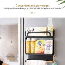 Load image into Gallery viewer, Kitchen Single Layer Magnetic Refrigerator Rack Storage Holder, Single Layer