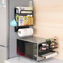 Load image into Gallery viewer, Kitchen Double Layers Magnetic Refrigerator Rack Storage Holder, Double Layers