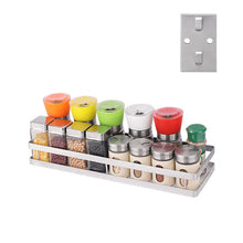 Load image into Gallery viewer, 304 Stainless Steel Wall-mounted Kitchen Rack Hanging Seasoning Holder, Seasoning Holder