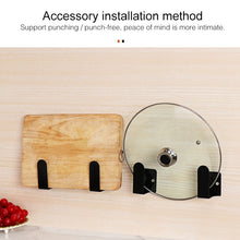 Load image into Gallery viewer, Stainless Steel Wall-mounted Kitchen Rack Hanging Kinfe Chopsticks Canister Holder, Kinfe Chopsticks Canister Holder