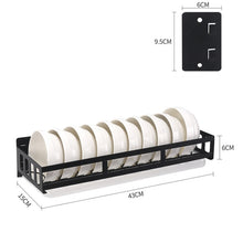 Load image into Gallery viewer, Stainless Steel Wall-mounted Kitchen Rack Hanging Bowl Holder, Bowl Holder