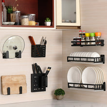 Load image into Gallery viewer, Stainless Steel Wall-mounted Kitchen Rack Hanging Bowl Holder, Bowl Holder