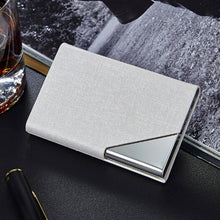 Load image into Gallery viewer, Oracle Bone Texture Business Card Holder Wallet Credit Card ID Case Holder, Random Color, Oracle Bone Texture
