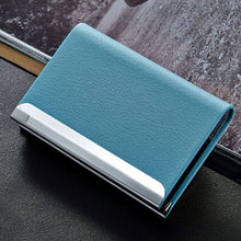 Load image into Gallery viewer, Lichi texture Business Card Holder Credit Card ID Case Holder