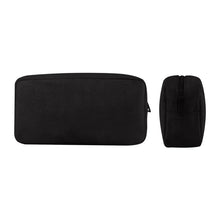 Load image into Gallery viewer, Simple Multi-functional Digital Device Travel Storage Bag for Phones, Power Bank, U-disk, Earphones, Data Cable and etc, Small Size: 16*11*5cm, Size: 16*11*5cm Black, Size: 16*11*5cm Pink, Size: 16*11*5cm Grey, Size: 16*11*5cm Blue, DY01 16x11x5cm