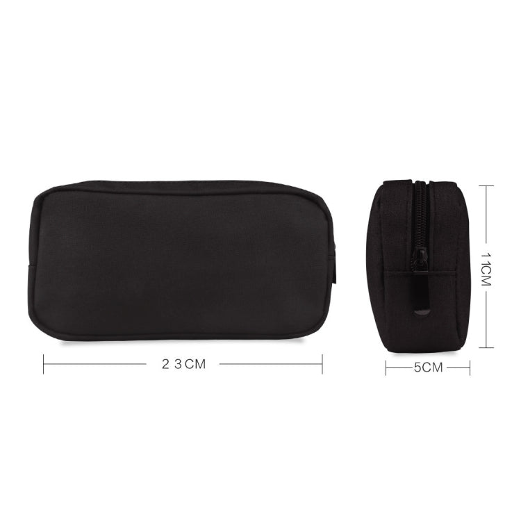 Simple Multi-functional Digital Device Travel Storage Bag for Phones, Power Bank, U-disk, Earphones, Data Cable and etc, Small Size: 16*11*5cm, Size: 16*11*5cm Black, Size: 16*11*5cm Pink, Size: 16*11*5cm Grey, Size: 16*11*5cm Blue, DY01 16x11x5cm