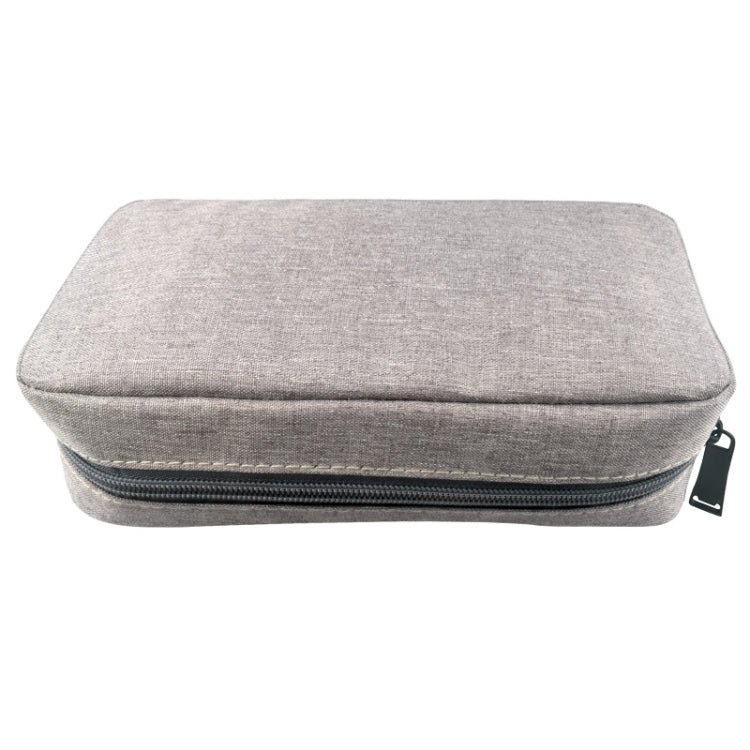 Simple Multi-functional Digital Device Travel Storage Bag for Phones, Power Bank, U-disk, Earphones, Data Cable and etc, Small Size: 16*11*5cm, Size: 16*11*5cm Black, Size: 16*11*5cm Pink, Size: 16*11*5cm Grey, Size: 16*11*5cm Blue, DY01 16x11x5cm