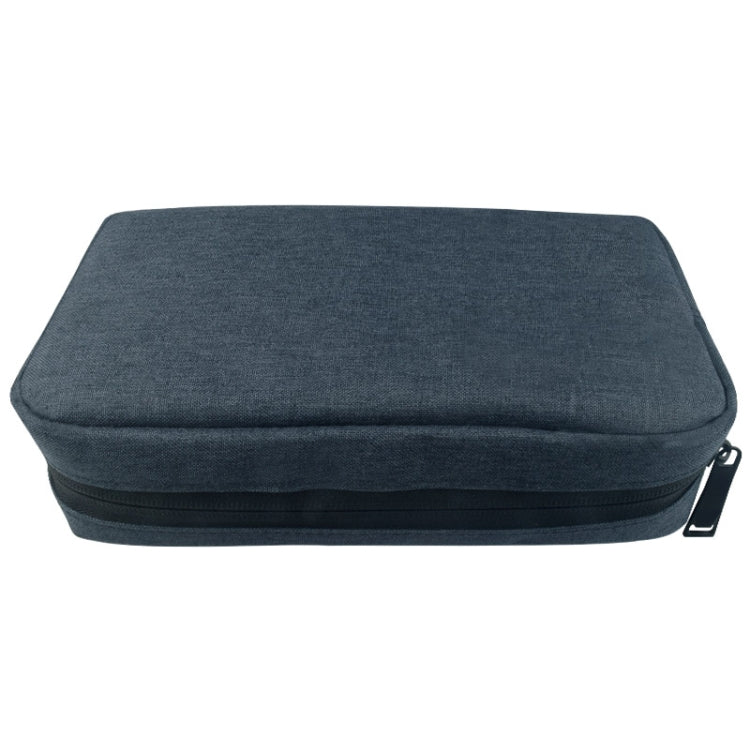 Simple Multi-functional Digital Device Travel Storage Bag for Phones, Power Bank, U-disk, Earphones, Data Cable and etc, Small Size: 16*11*5cm, Size: 16*11*5cm Black, Size: 16*11*5cm Pink, Size: 16*11*5cm Grey, Size: 16*11*5cm Blue, DY01 16x11x5cm