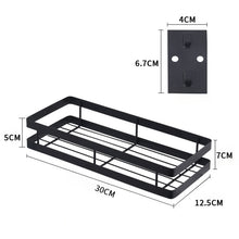 Load image into Gallery viewer, 30cm Kitchen Punch-free Wall Mount Seasoning Storage Rack, 30cm