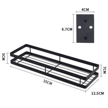 Load image into Gallery viewer, 35cm Kitchen Punch-free Wall Mount Seasoning Storage Rack, 35cm