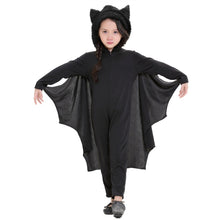 Load image into Gallery viewer, Halloween Costume Children Jumpsuit Bat Style Cosplay Costumes Stage Suit Size:L, Suggested Height:130-140cm, Size: L Children